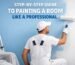painting a room