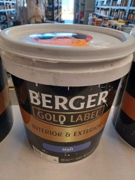 Berger - Gold Label - Grey Matt - Interior & Exterior - 1 litre for $5