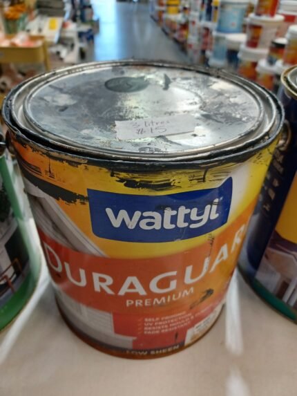 Wattyl Duraguard - Black - Low Sheen - 3 litres for $15