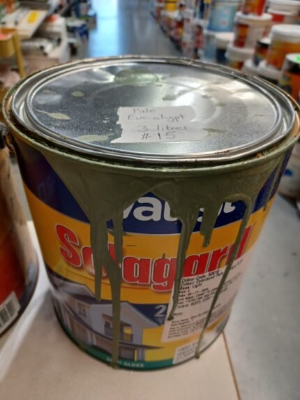 Wattyl Solagard - Pale Eucalypt - Semi Gloss - 3 litres for $15