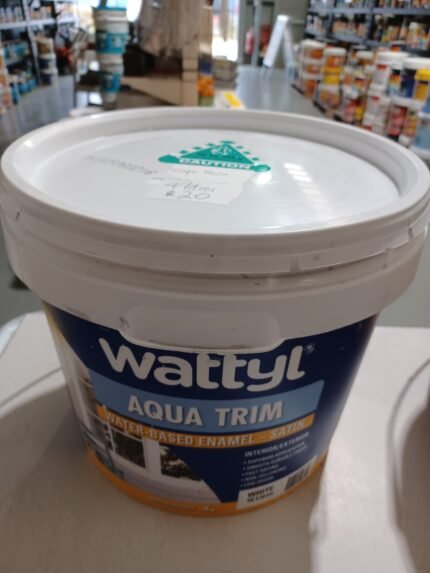 Wattyl Aqua Trim - Cape Horn - Water based Enamel - 8 litres for $40