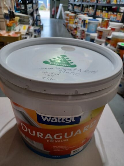 Wattyl Duraguard - Weathered Stone - matt - 5 litres for $25