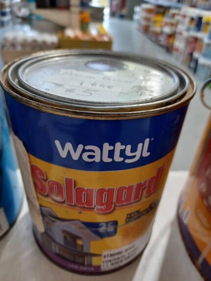 Wattyl Solagard - Mission Brown - Low Sheen - 1 litre for $5