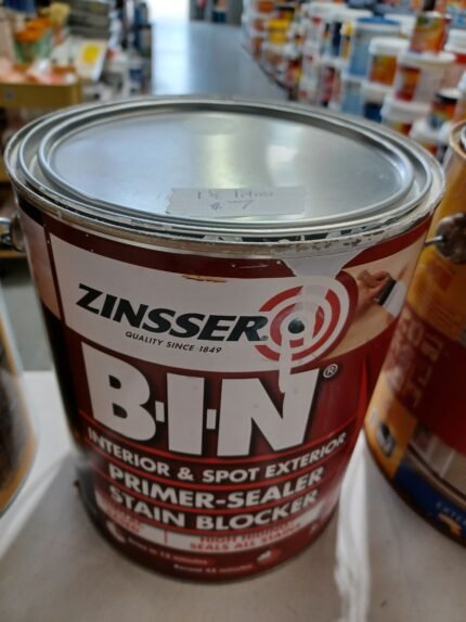 Zinsser - BIN - Interior & Spot Exterior - Shellac Based 1.5 litres for $7