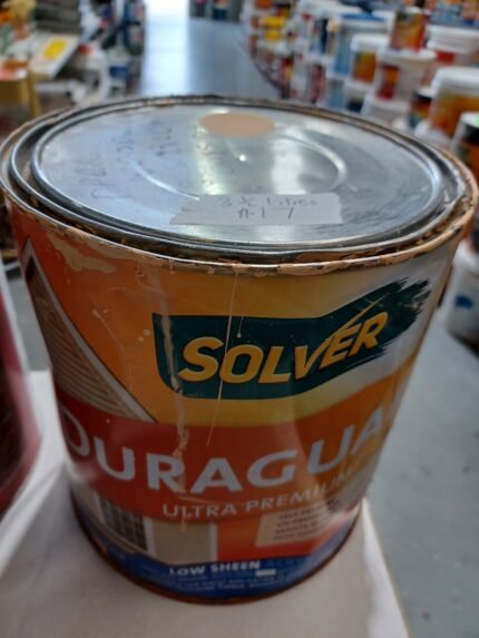 Solver Duraguard - Beige Low Sheen Acrylic - 3.5 litres for $17