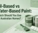 Oil-Based vs Water-Based Paint