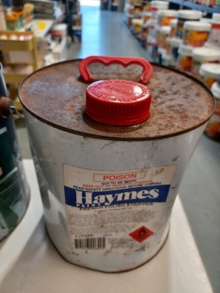 Haymes French Polish Stripper - contains Toluene - 3 litres for $15