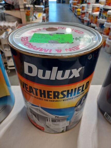 Dulux Weathershield - Exterior - Fox Terrier - Semi Gloss - 1 litre for $5