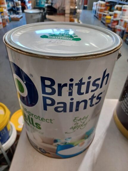 British Paints - Clean & Protect - White Semi Gloss - 4 litres for $20