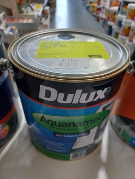 Dulux Aquanamel - Grey Master - Exterior/Interior - Semi Gloss - 4 litres for $20
