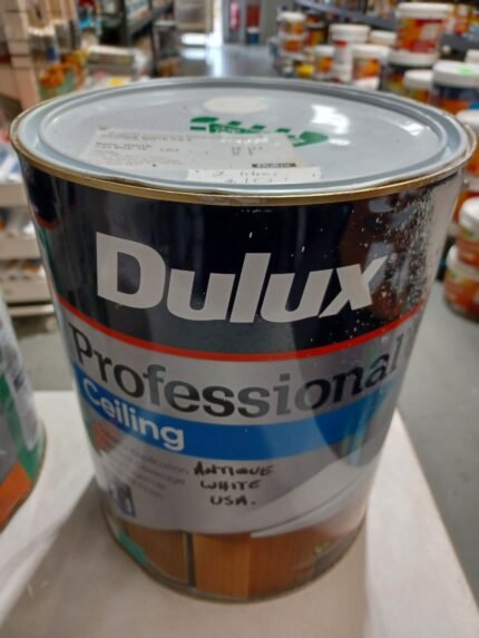 Dulux Professional Ceiling (tinted to Antique White USA) - 2 litres for $10