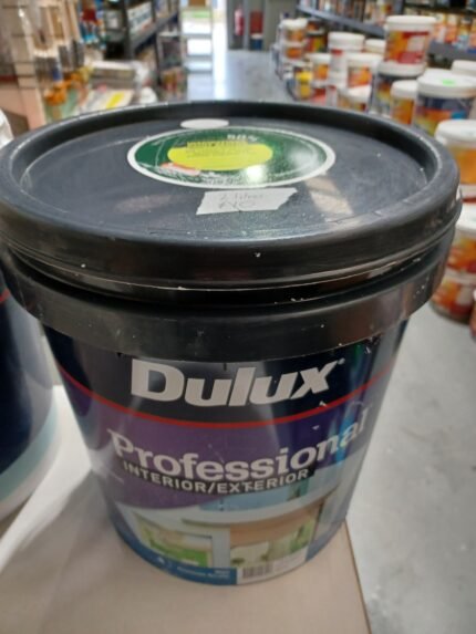 Dulux Professional - Interior / Exterior - White - Matt- Premium Acrylic - 2 litres - $10