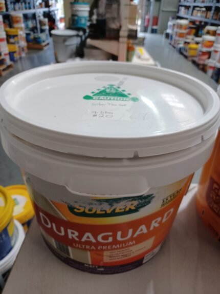 Solver Duraguard - Exterior - Silver Tea Set - Matt Acrylic - 4 litres for $20