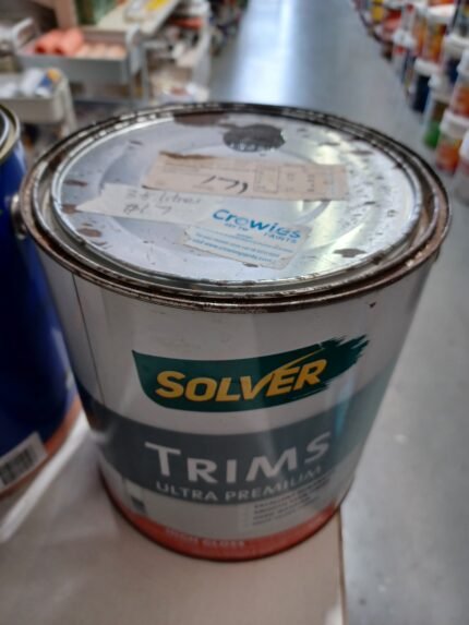 Solver Trims - Oil Based - Woodland Grey Colorbond - High Gloss - 3.5 litres for $17