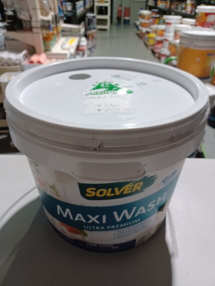 Solver - Maxi Wash - Woodland Grey - Interior - Low Sheen - 4 litres for $20
