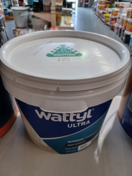 Wattyl Ultra - Interior - White - Matt Acrylic - 6 litres for $30