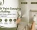 DIY paint spraying vs rolling