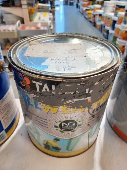 Taubmans - All Weather - Woodland Grey - Low Sheen - 3 litres for $15