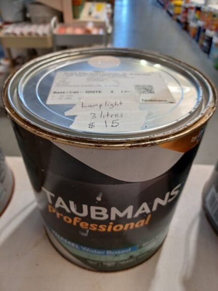 Taubmans Professional - Lamplight - Semi Gloss - Water Based Enamel - 3 litres $15