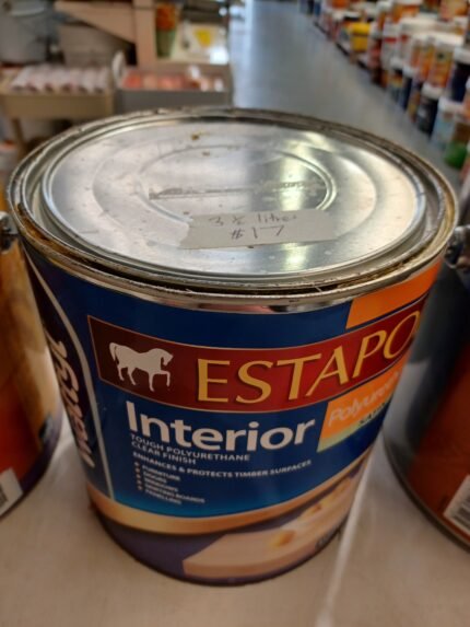Wattyl Estapol - Interior - Polyurethane - Satin - Clear Finish - 3.5 litres for $17