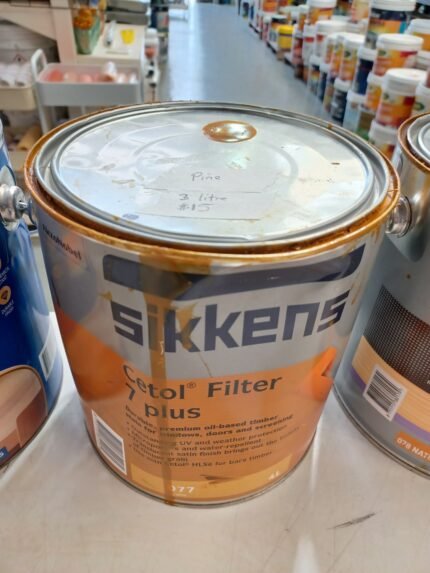 Sikkens - Cetol Filter 7 Plus - Oil Based timber stain - 077 Pine - 3 litres for $15