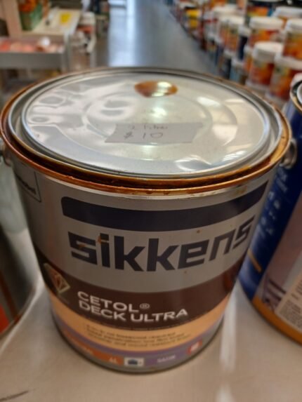 Sikkens - Cetol Deck Ultra - 078 Natural - Satin - 2 litres for $10