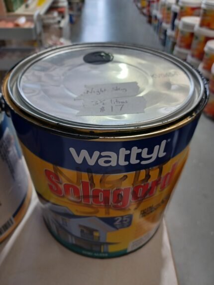 Wattyl - Solagard - Self Priming - Night Sky - Semi Gloss - 3.5 litres for $17