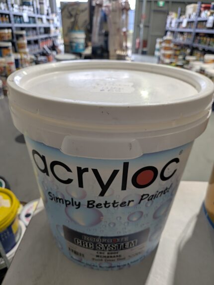 Acryloc - Australian Owned - CRC Roof Membrane - White - 13 litres for $65
