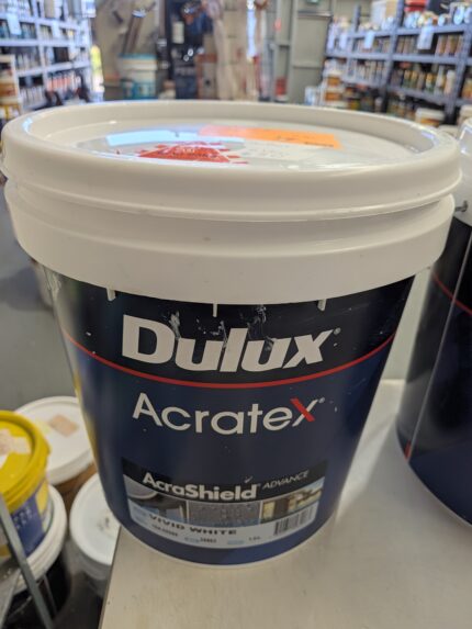 Dulux Acratex - AcraShield Advance - Surfmist Colorbond - 6 litres for $30