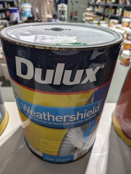 Dulux - Weathershield - UV Protection - Black - Low Sheen - 10 litres for $50