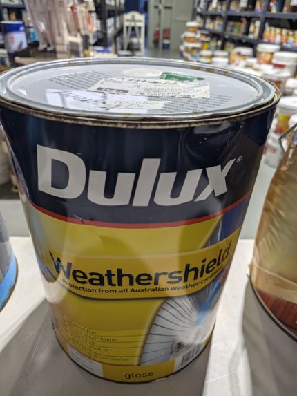 Dulux - Weathershield - Self Priming - White - Gloss - 10 litres for $50