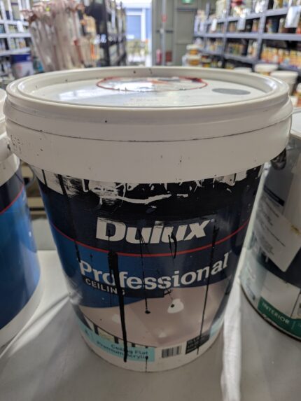 Dulux - Professional Ceiling - Premium Acrylic - Black Flat - 15 litres for $75