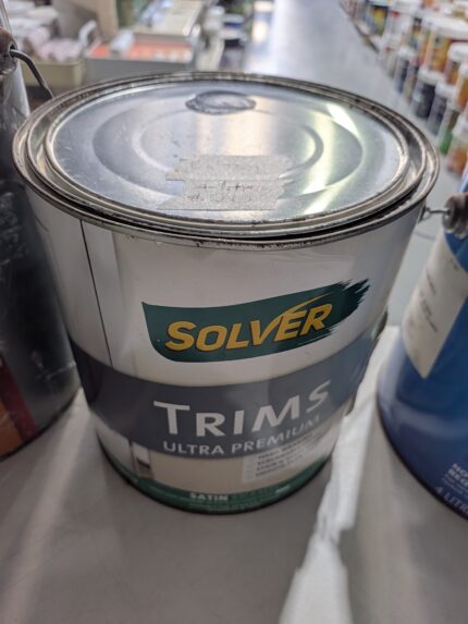 Solver - Trims - Ultra Premium - Baltica Satin Enamel - 4 litres for $20