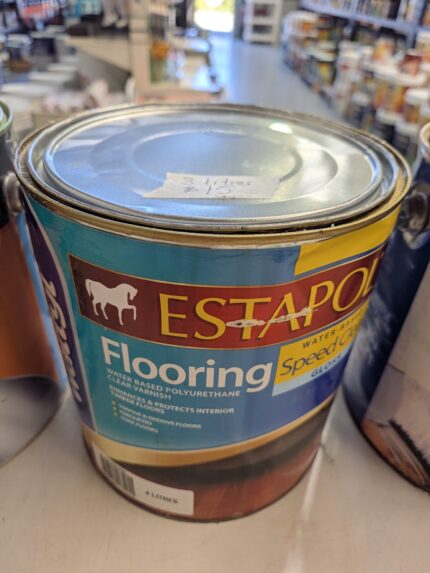 Wattyl - Estapol - Water Based Polyurethane - Clear Gloss - 3 litres for $15