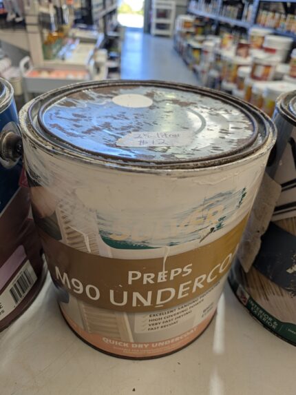 Solver - Preps - M90 Undercoat - Quick Dry Undercoat - White - 2.5 litres for $12
