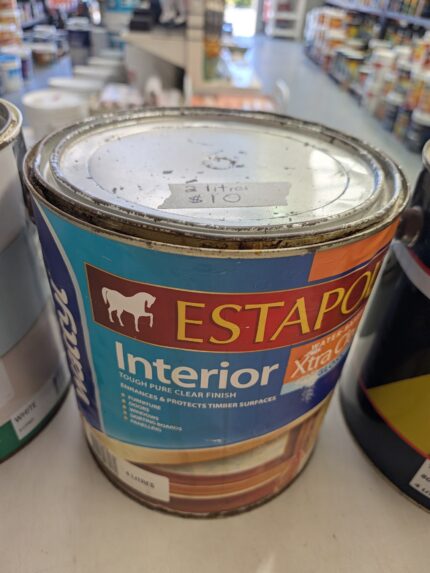 Wattyl - Estapol - Interior - Tough Pure Clear Finish - 2 litres for $10