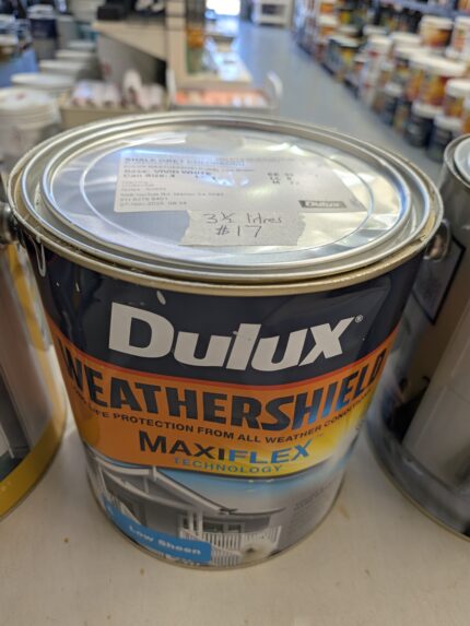 Dulux - Weathershield - Self Priming - Shale Grey - Low Sheen - 3.5 litres for $17