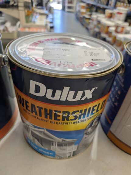 Dulux - Weathershield - Self Priming - Exterior - Brown - 1 litre for $5